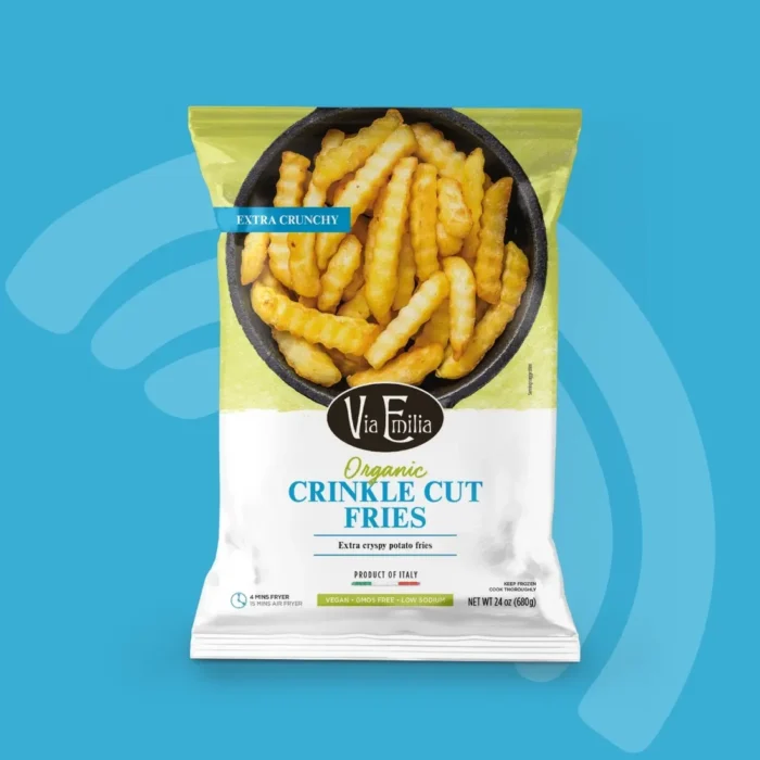 Organic Crinkle Cut Fries