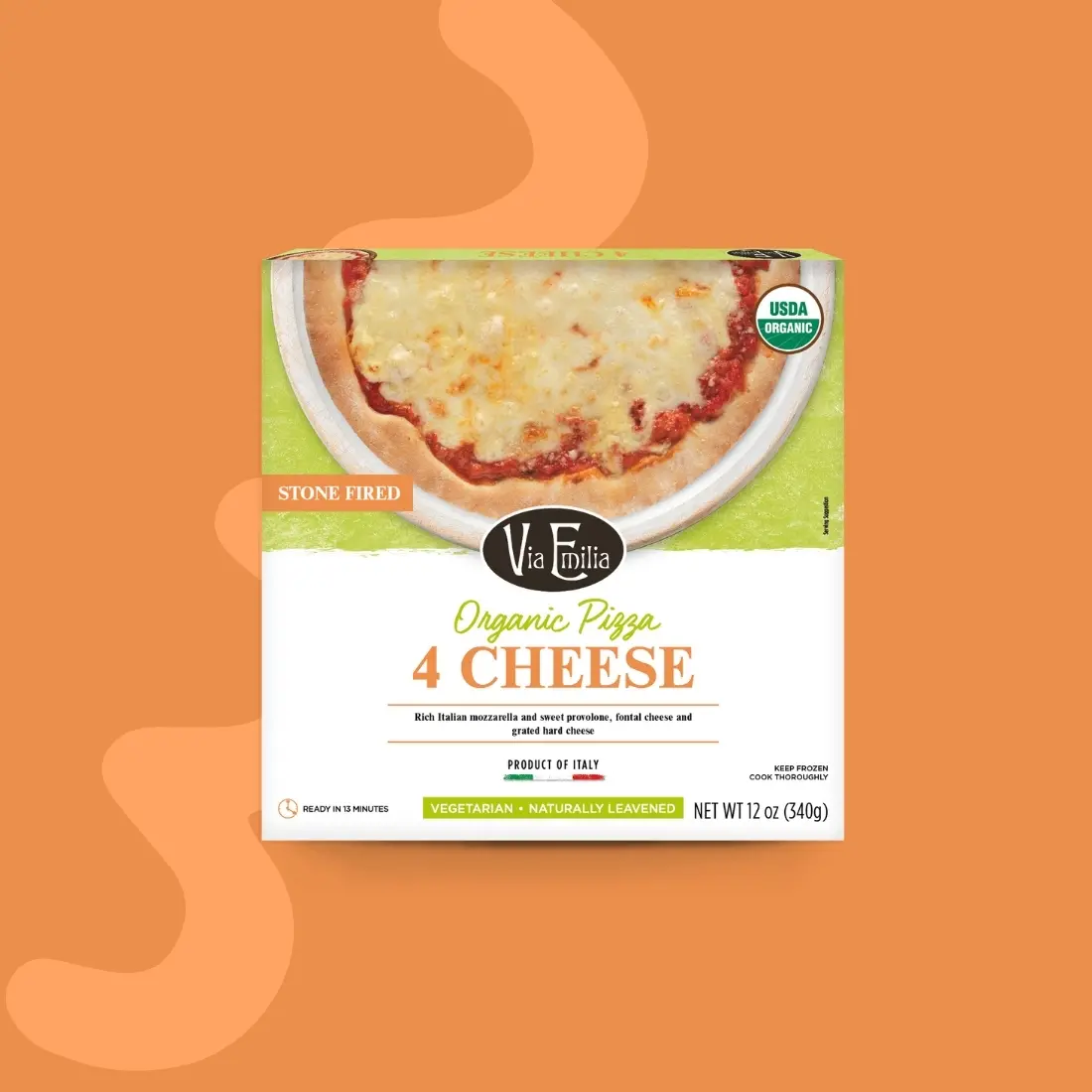 Organic Pizza Four Cheese