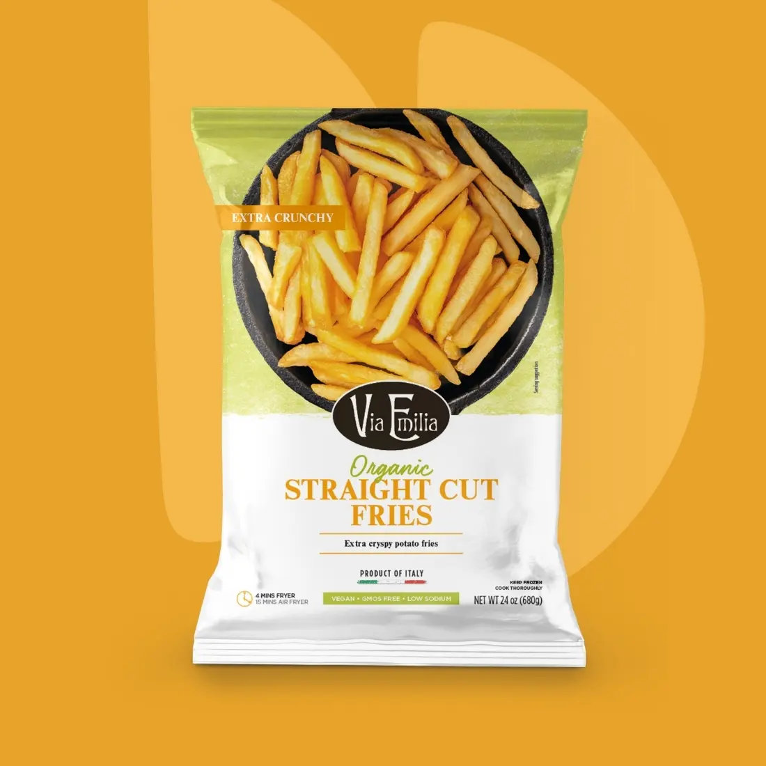 Organic Straight Cut Fries