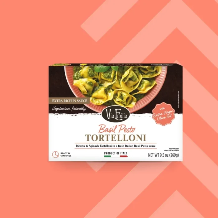 Tortelloni with Basil Pesto