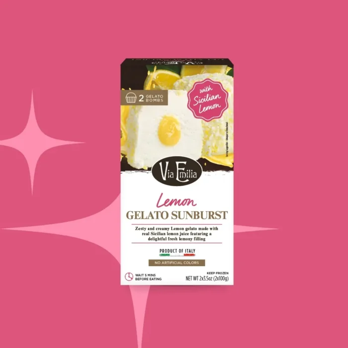 Lemon Gelato Bomb