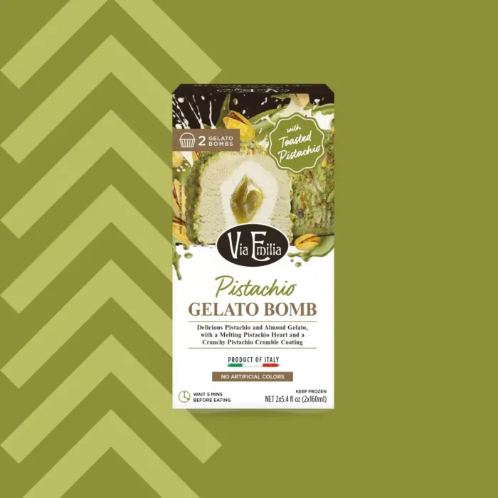 Pistachio Gelato Bomb