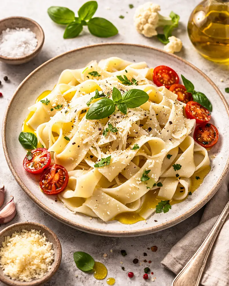 Cauliflower Pappardelle Plate